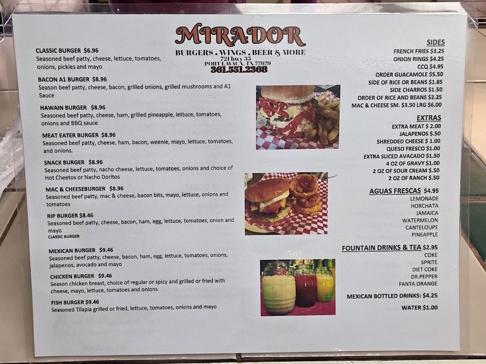 El Mirador restaurant Menu image 3