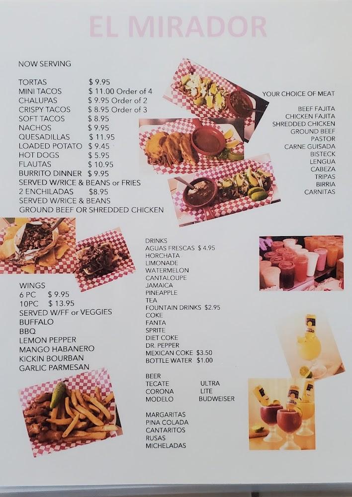El Mirador restaurant Menu image 4